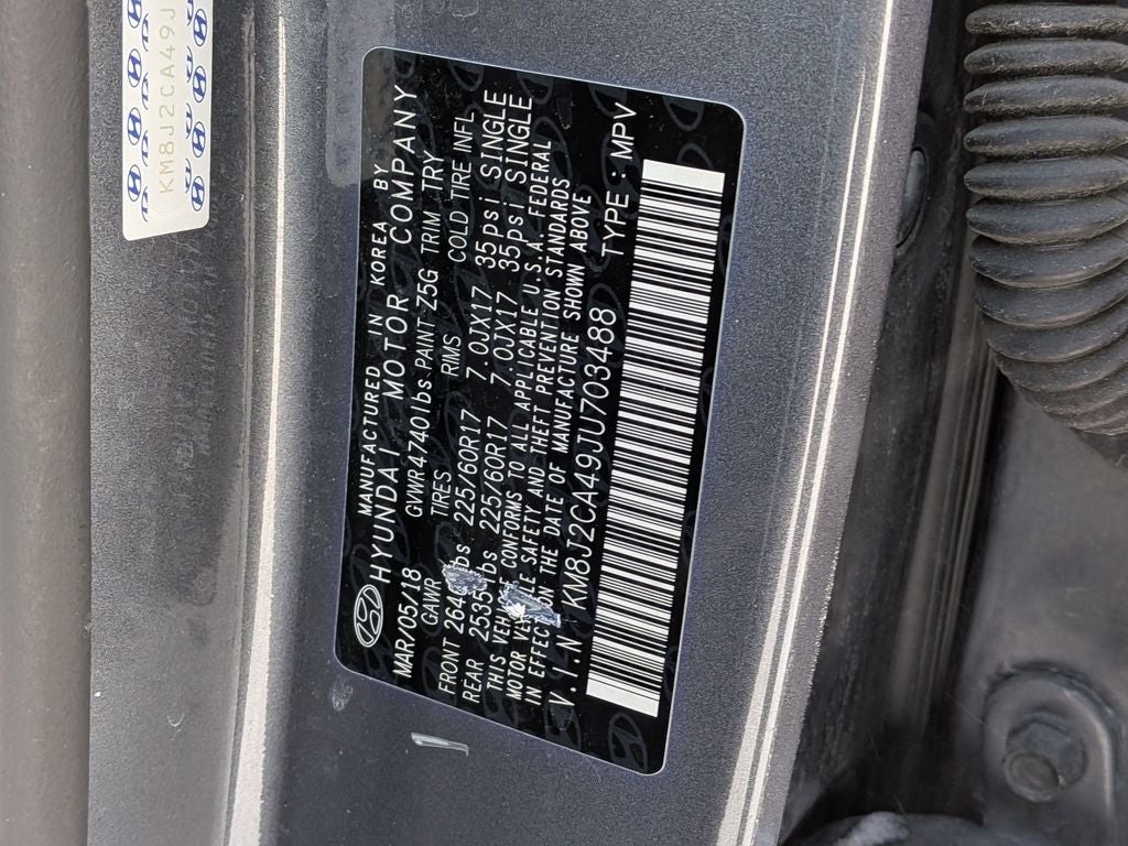 2018 Hyundai Tucson SE