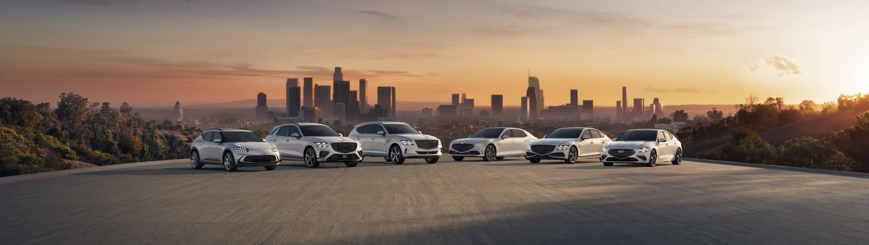 Lineup of New Genesis Vehicles